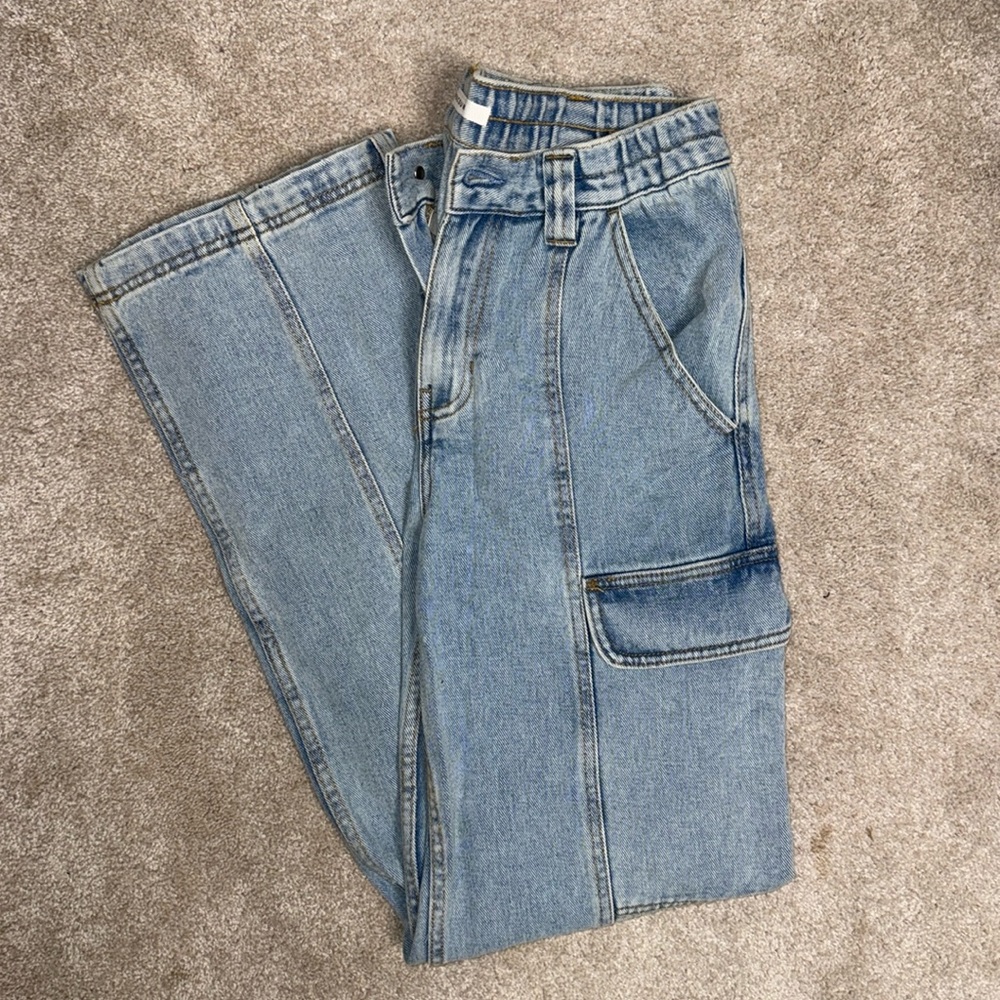 PacSun Cargo Denim Jeans